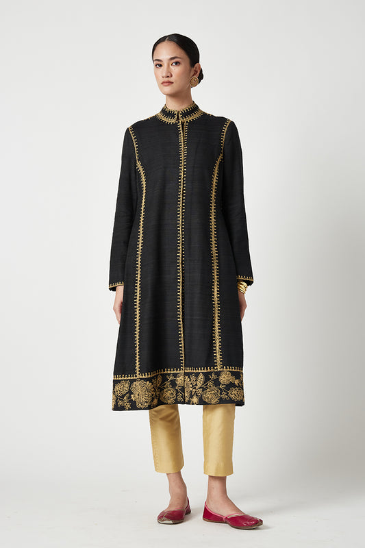 Karyme Embroidered Jacket Set (2Pcs)