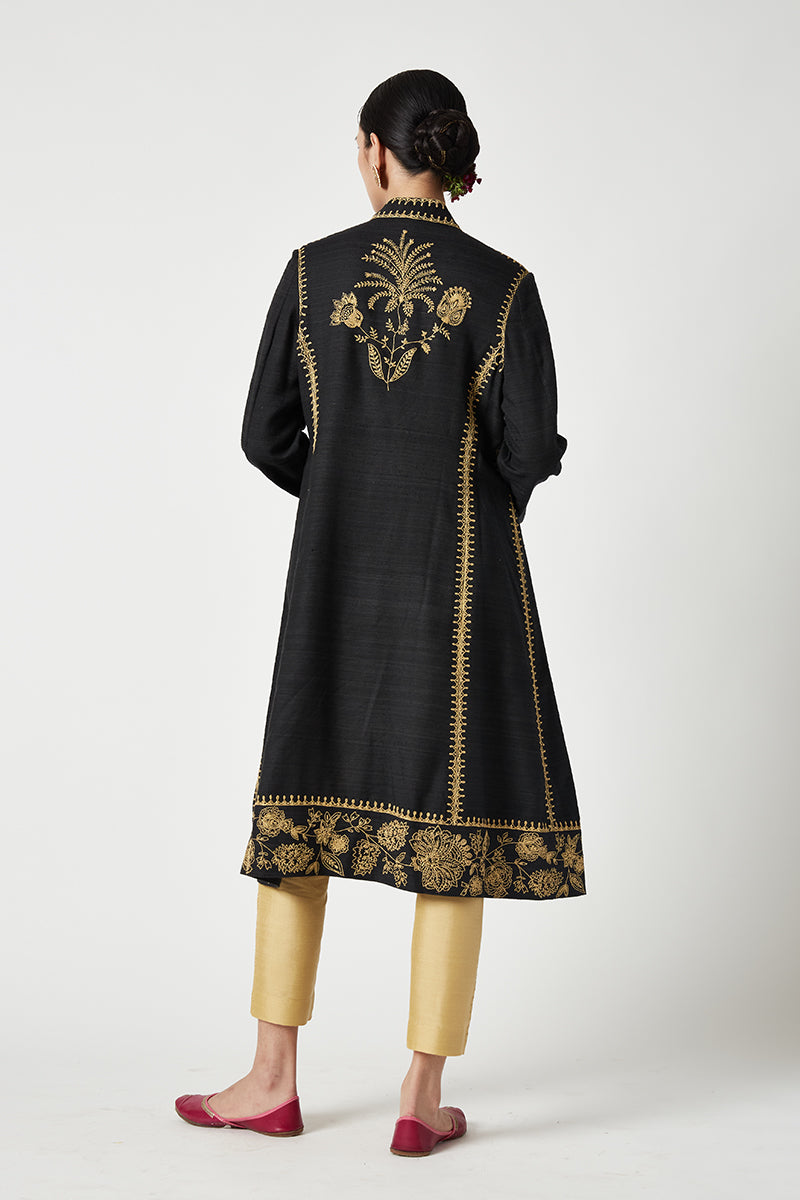 Karyme Embroidered Jacket Set