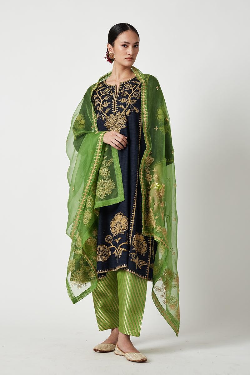 Zora Embroidered Kurta Set