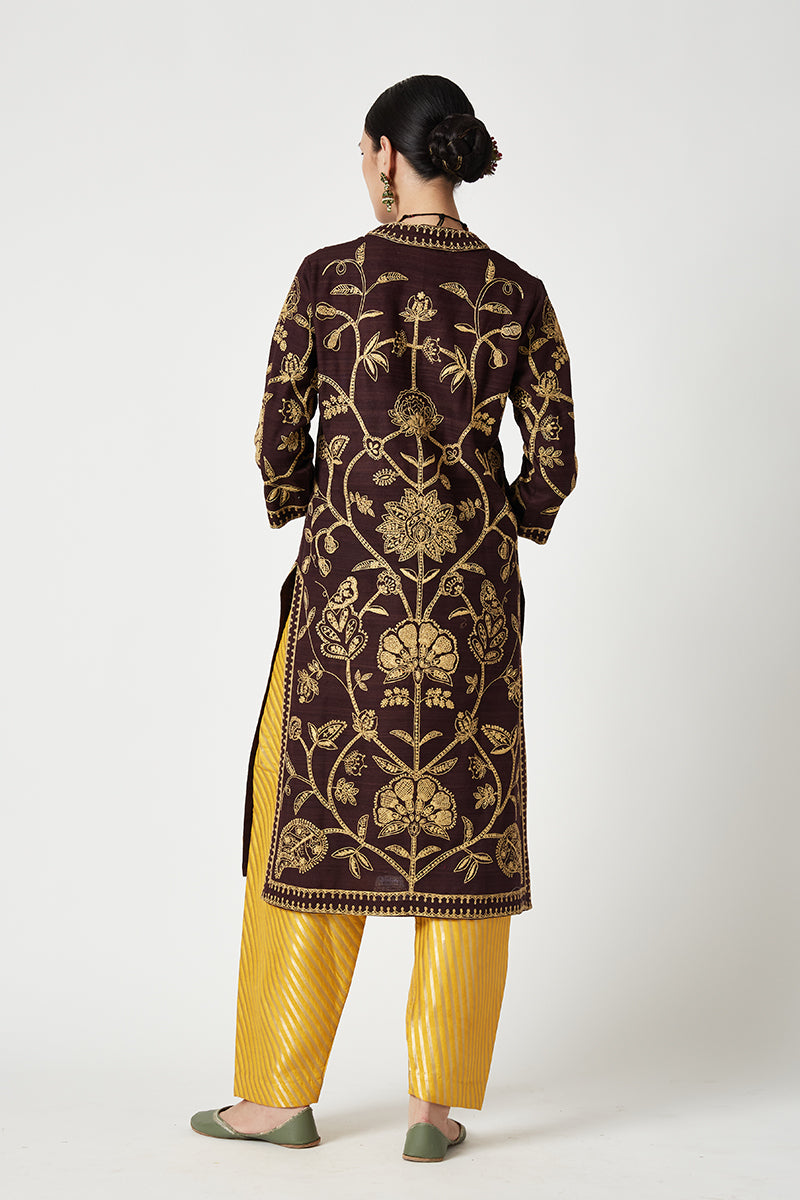 Aabidah Embroidered Kurta Set