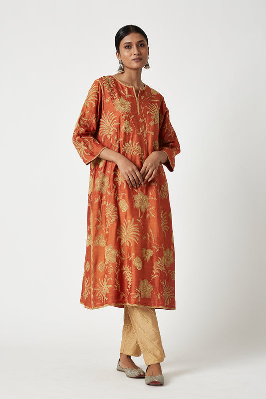 Shriya Embroidered Kurta Set (3Pcs)