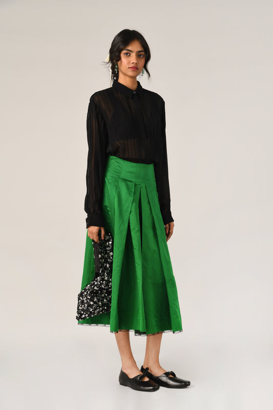 RUBIGINOSA PLEATED SKIRT