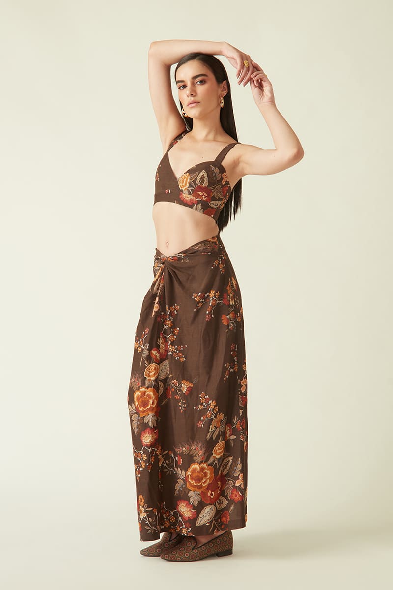 RINJANI PRINTED SKIRT