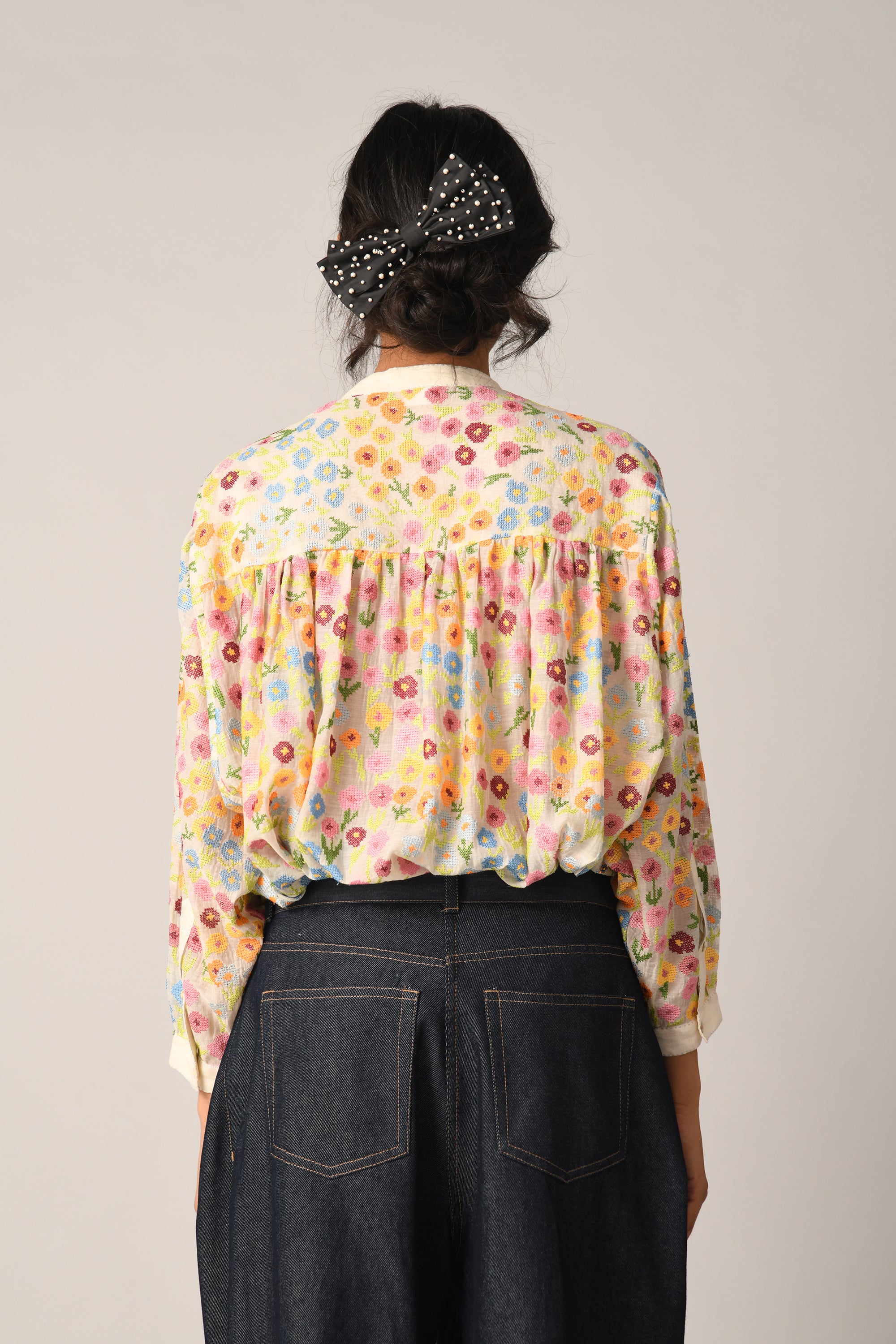 Woodsii Floral Oversize Shirt