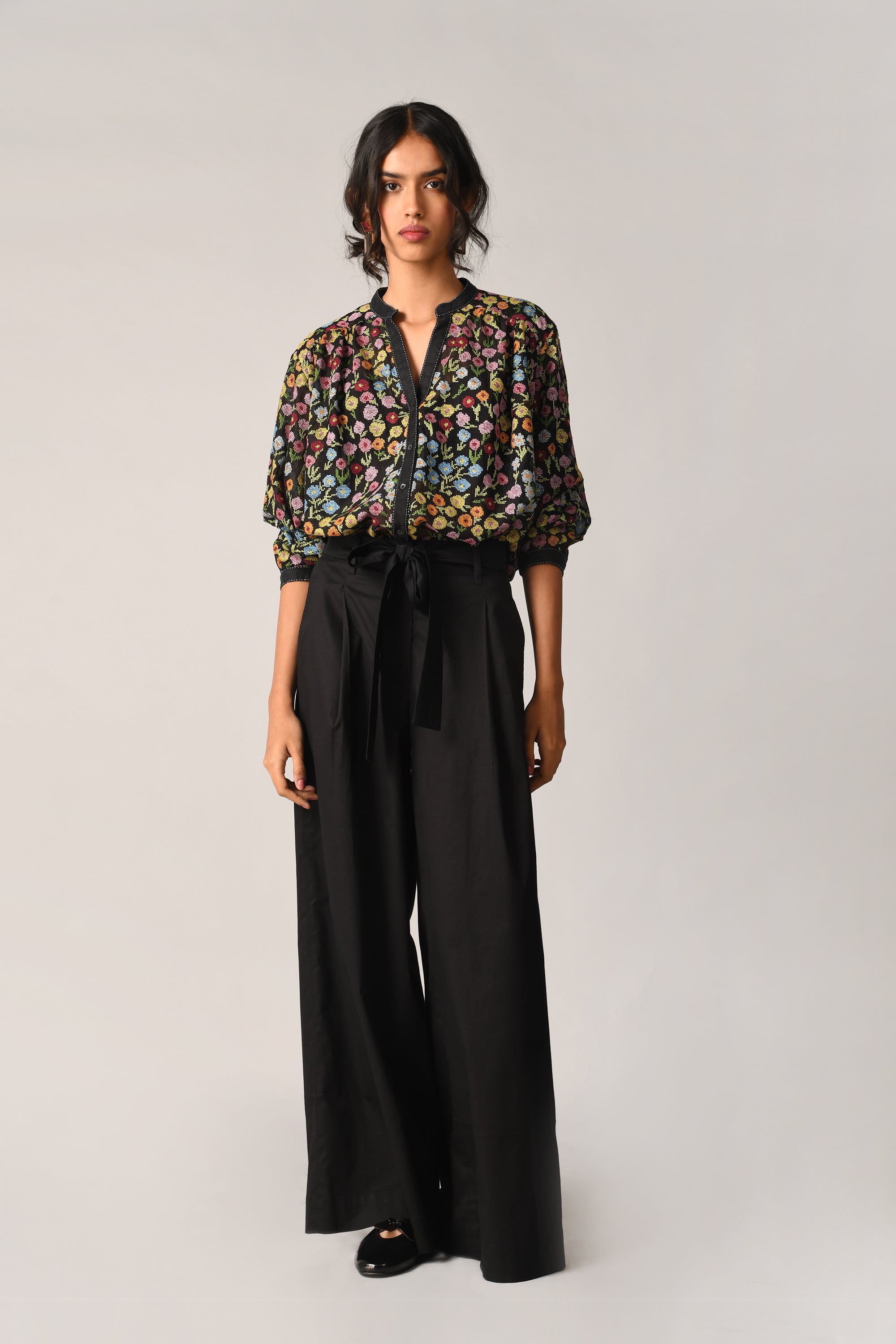 Woodsii Floral Oversize Shirt