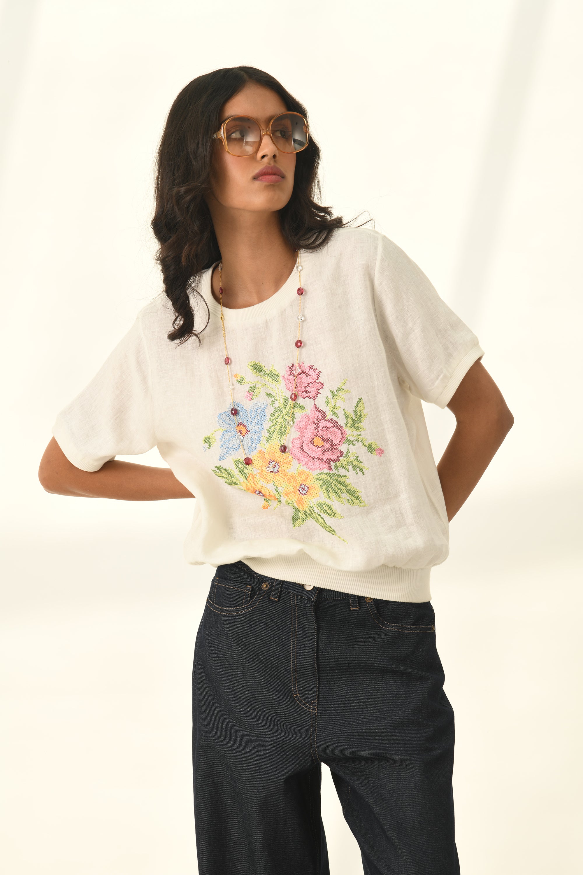 Ekstase Embroidered Top