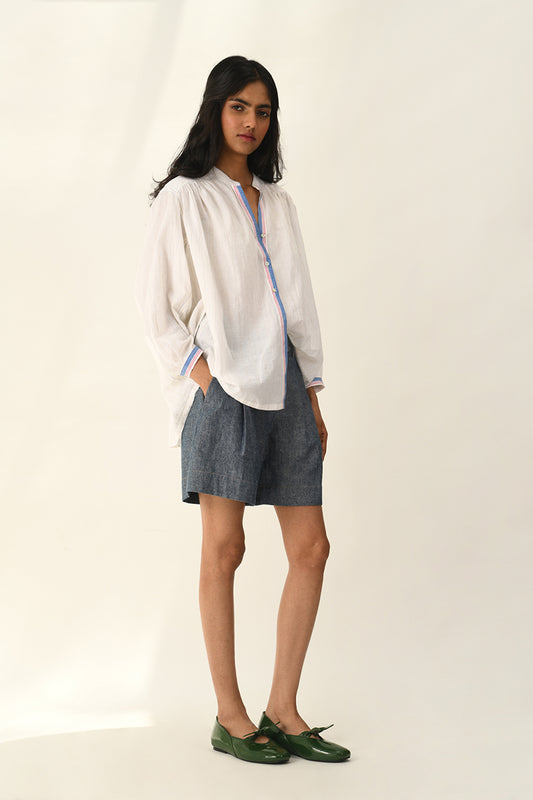 Sabinii Smocking Shirt