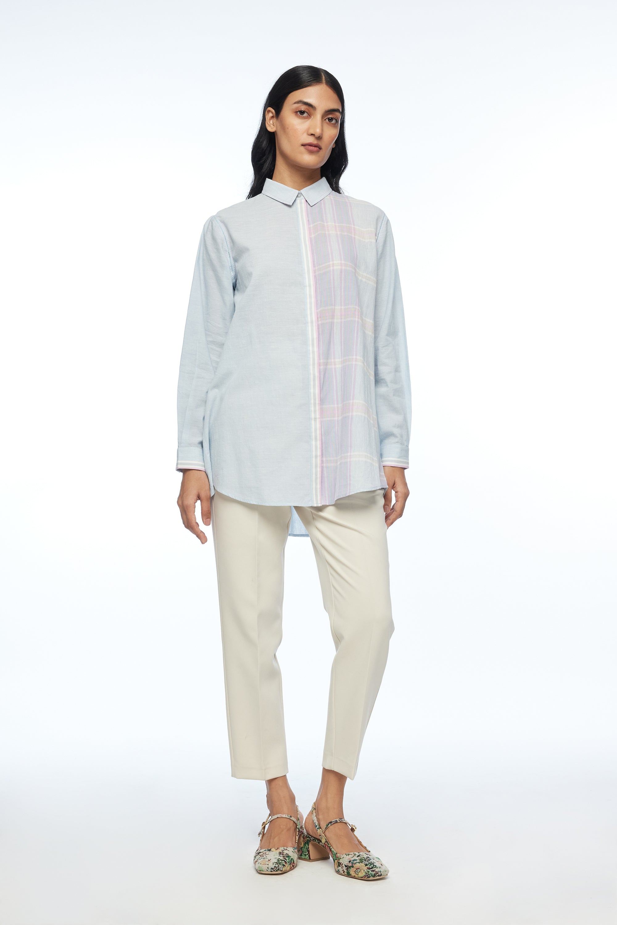 Pouzinii Check Shirt