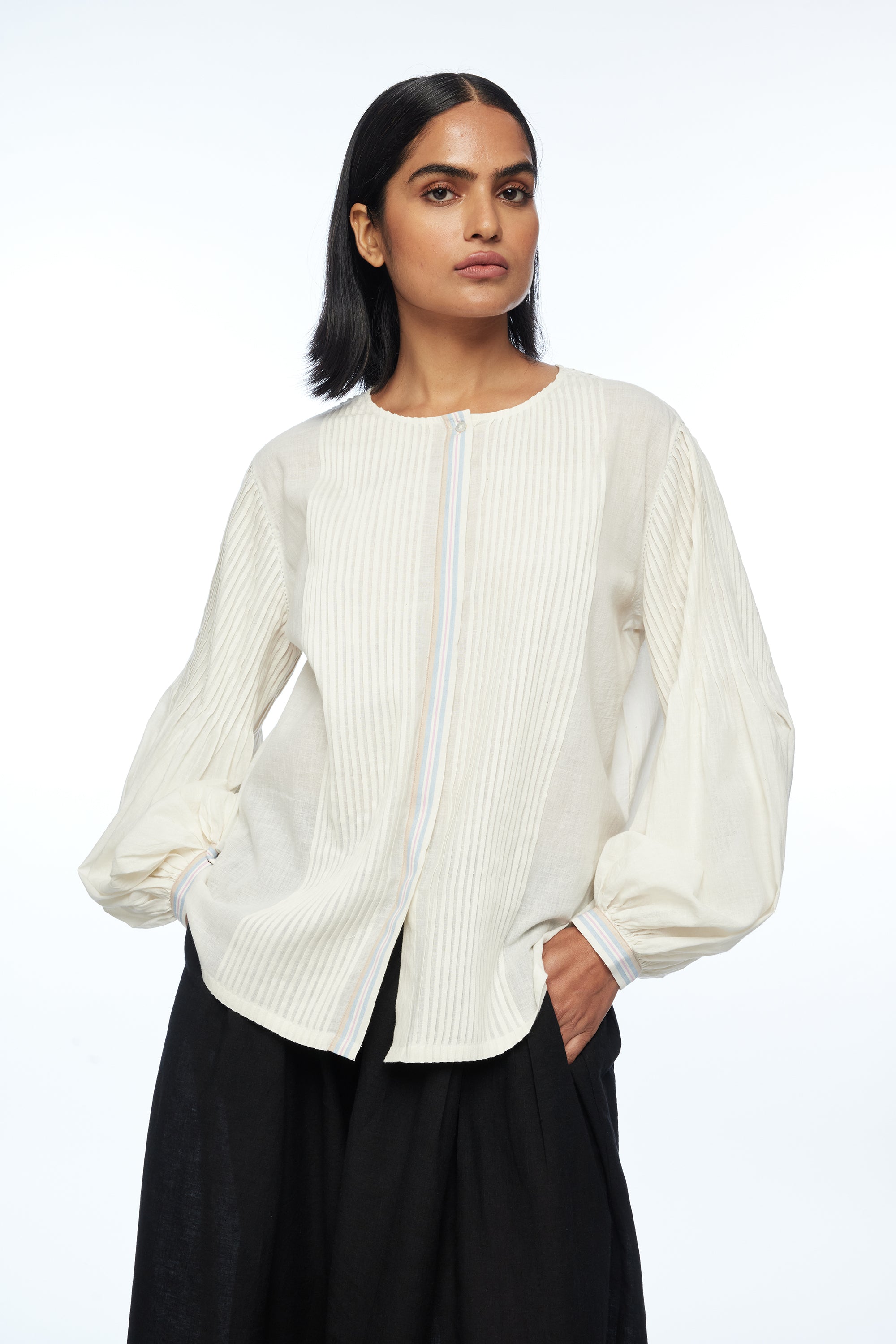 Filipes Pleated Top