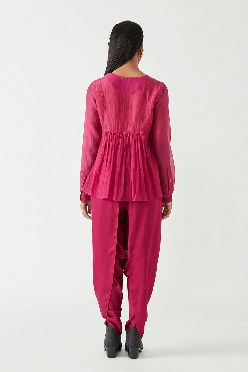 TORRES SMOCKING TOP