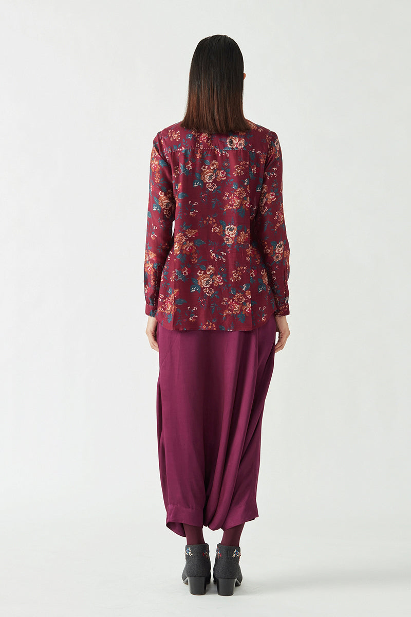 GALINA PRINTED TOP