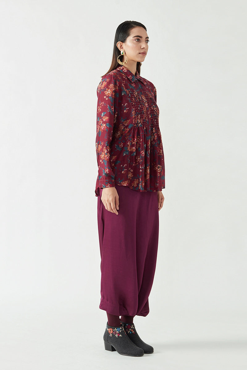 GALINA PRINTED TOP
