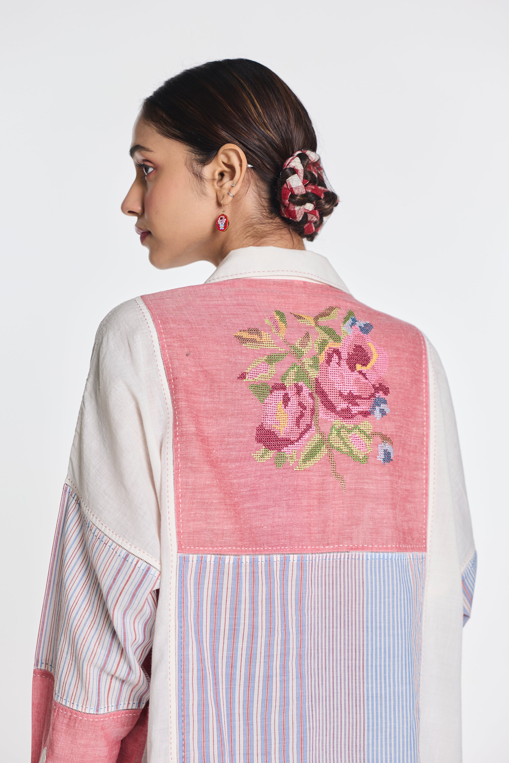 Chamomile patchwork Shirt
