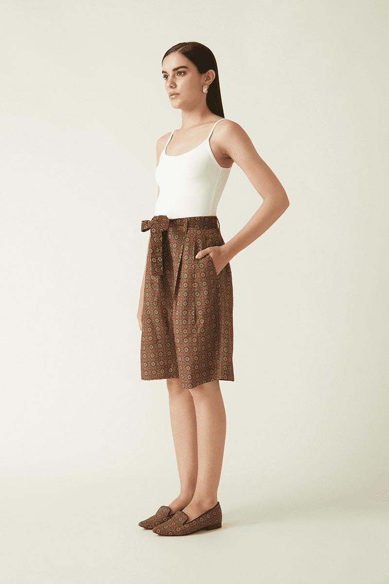 DEMPO PRINTED SHORTS