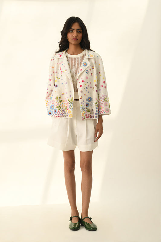 Gallica Pleated Shorts