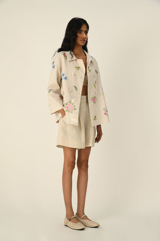 Gallica Pleated Shorts