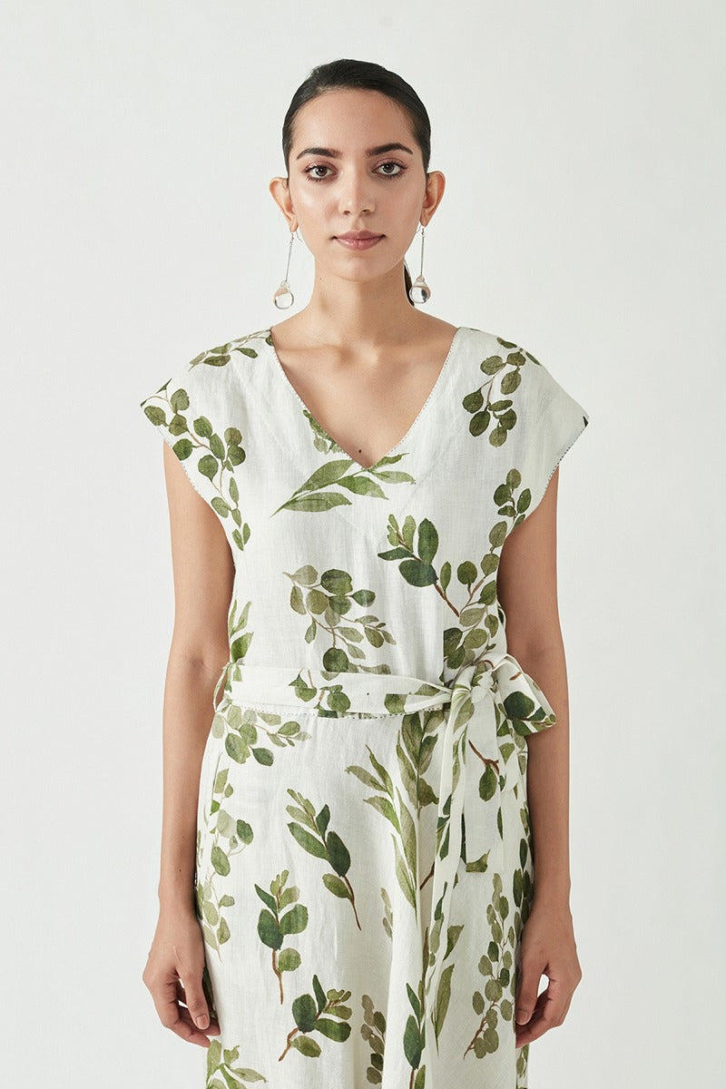 Timbre Fern Printed Jumpsuit