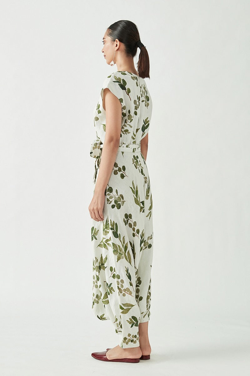 Timbre Fern Printed Jumpsuit