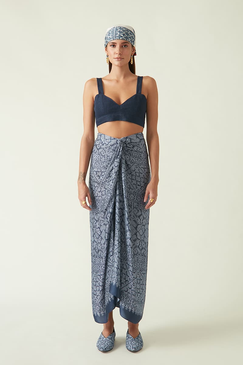 YAPEN KNOTTED SKIRT