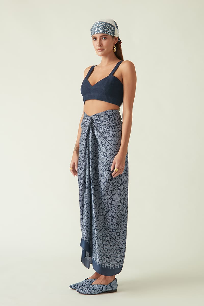 YAPEN KNOTTED SKIRT