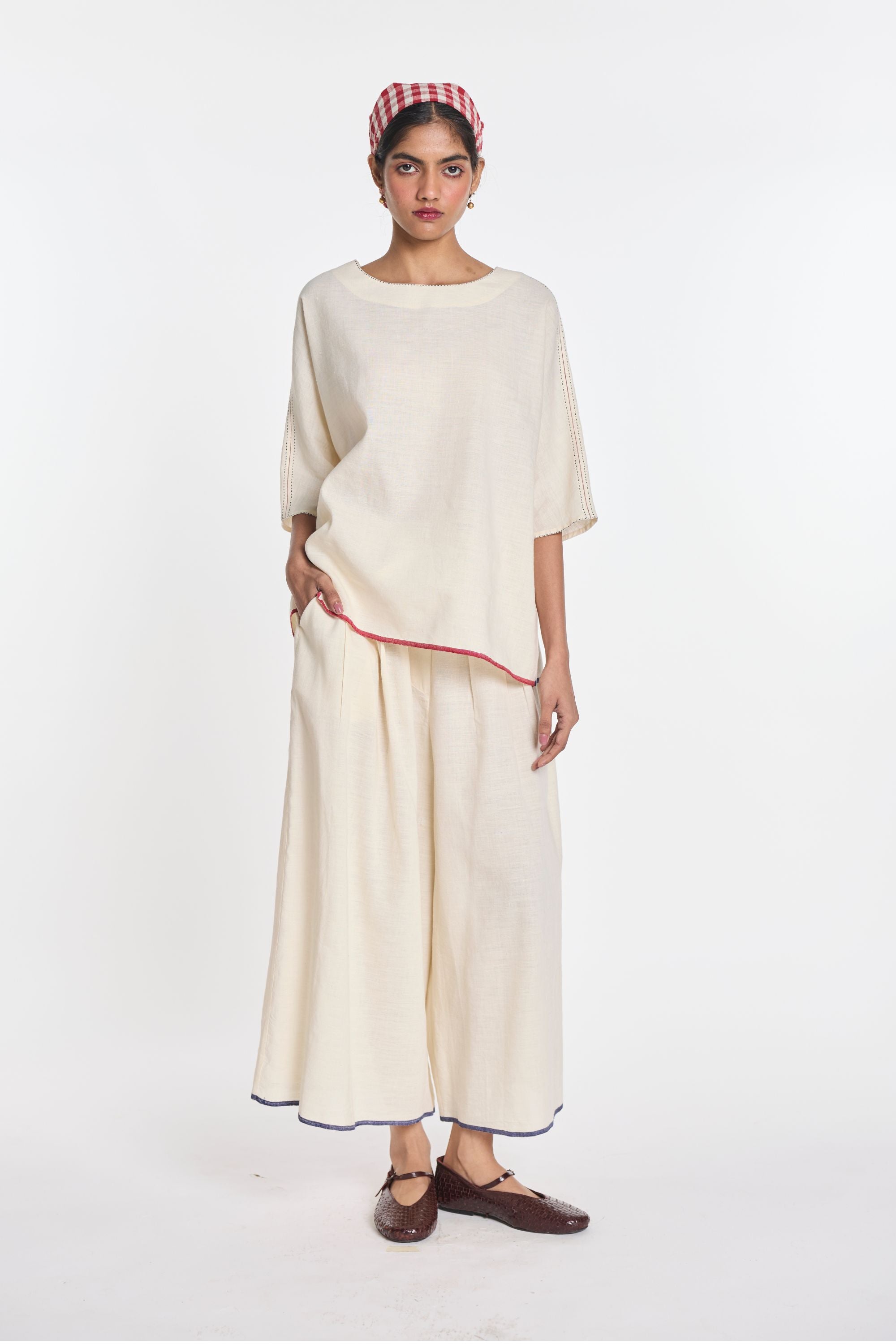 Bergamot Drop Shoulder Top