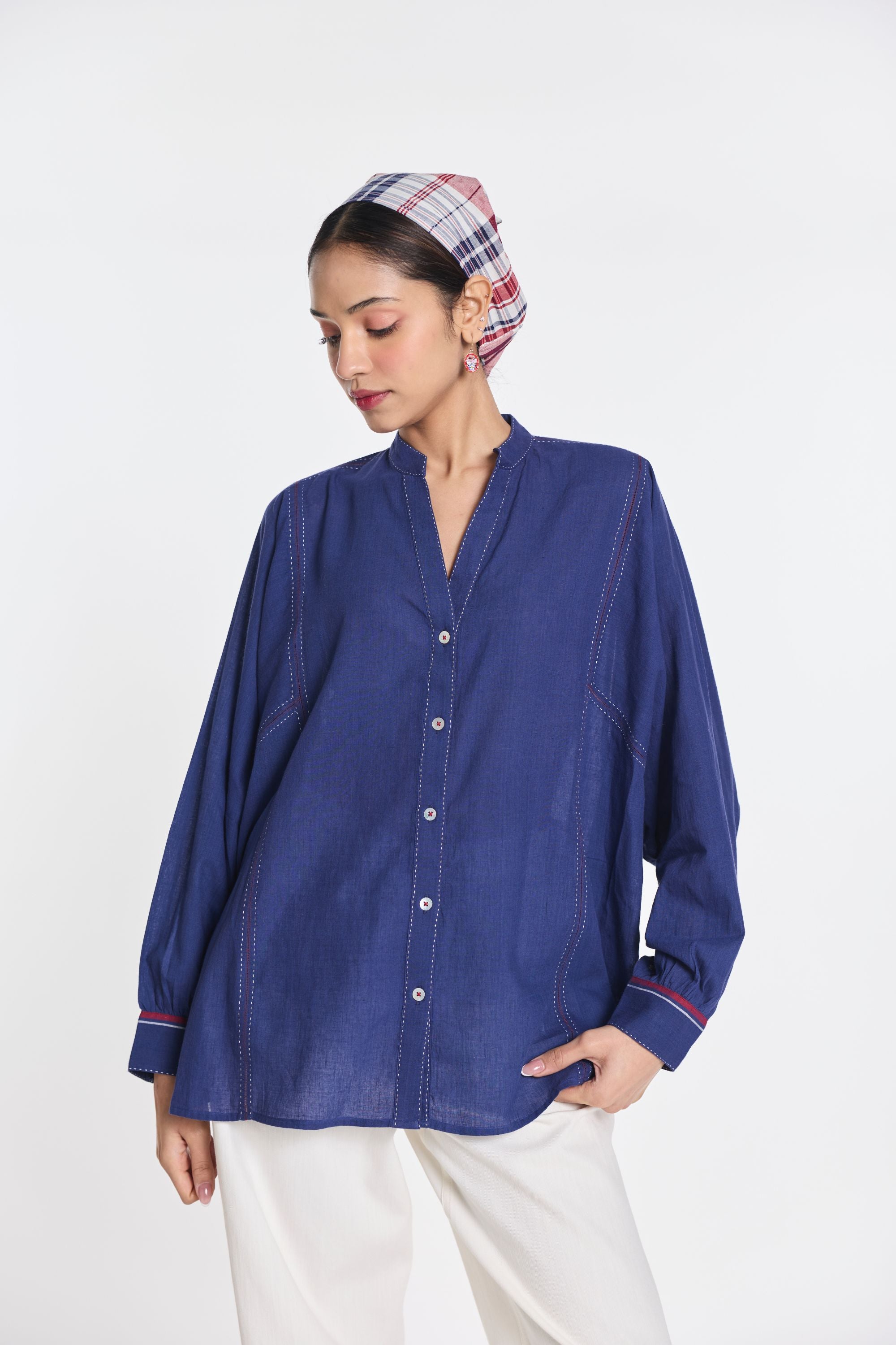 Fleur Panelled Shirt