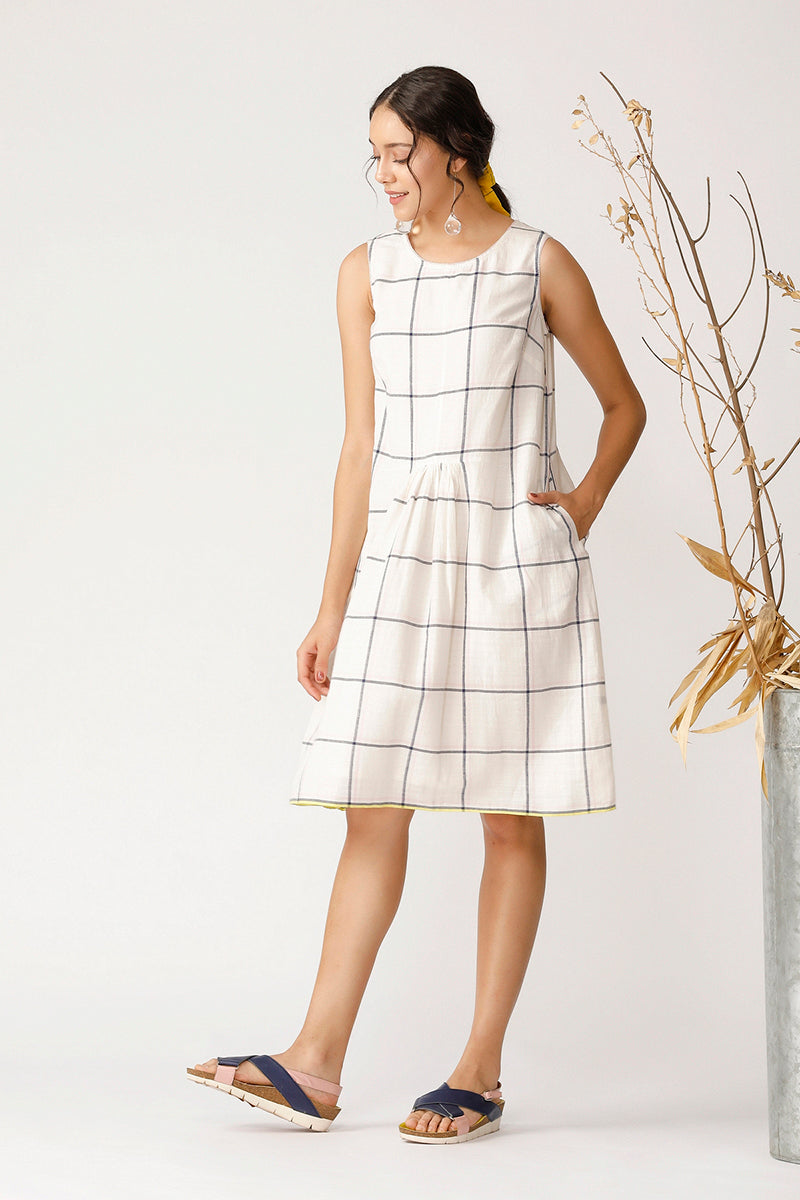 FONTANA CHECK DRESS