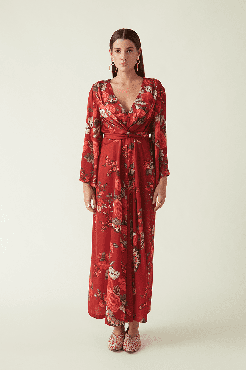 ABONG PRINTED DRESS