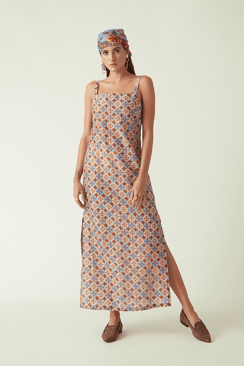 PAGAI SLIP DRESS