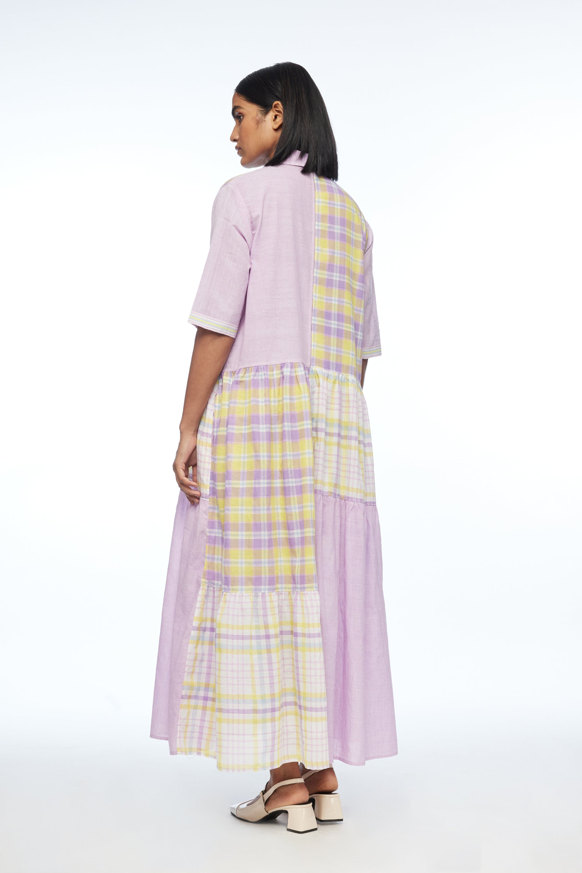 Setigera Check Dress