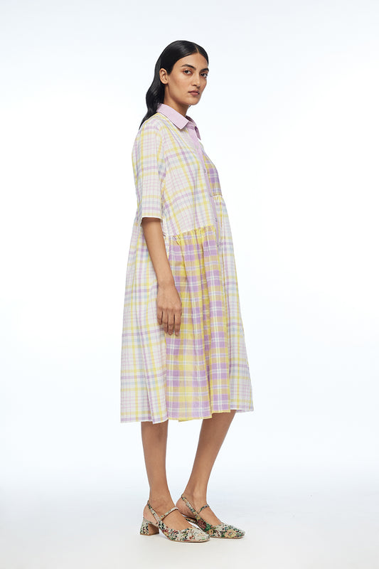 Massiana Patchwork Dress