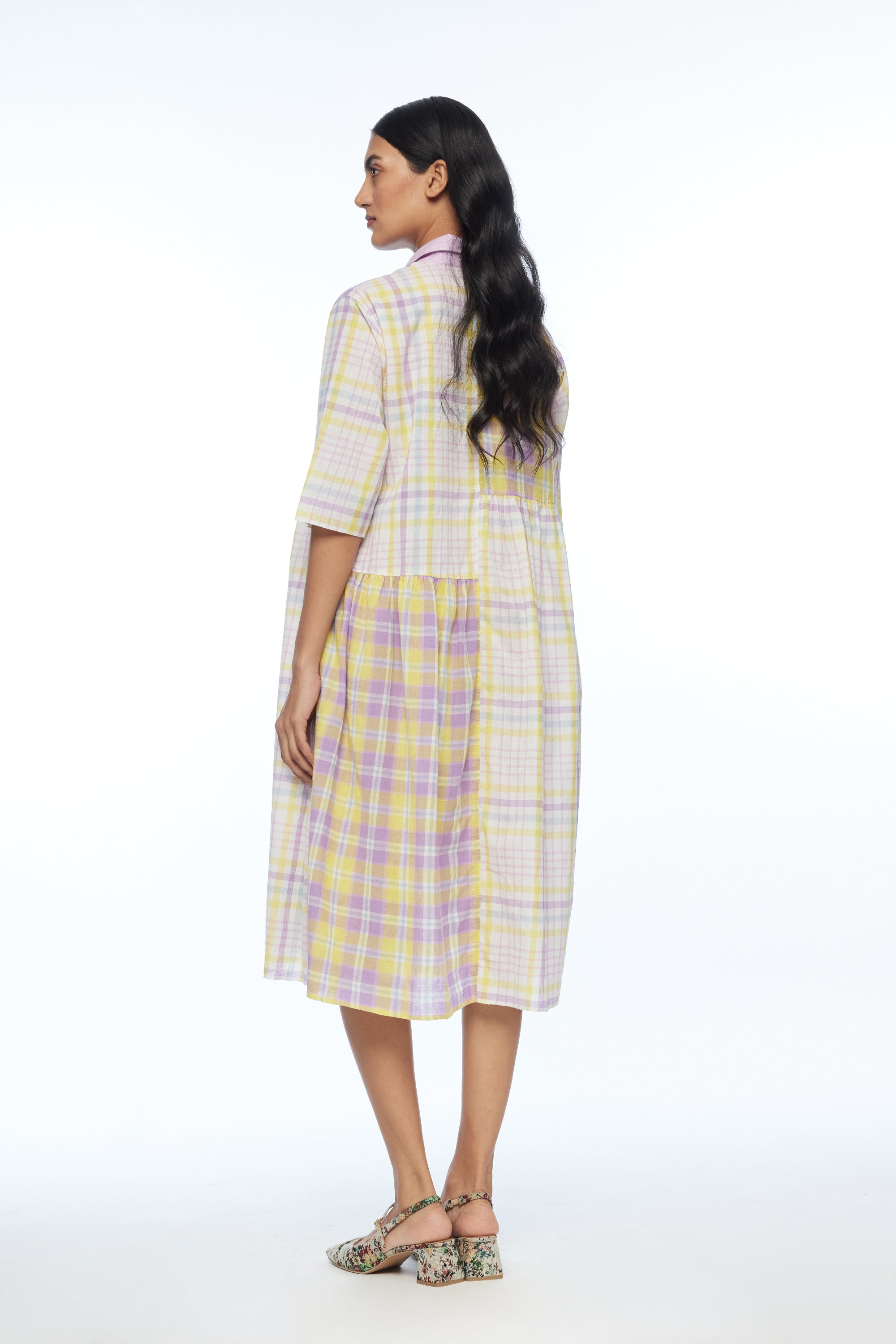 Massiana Patchwork Dress