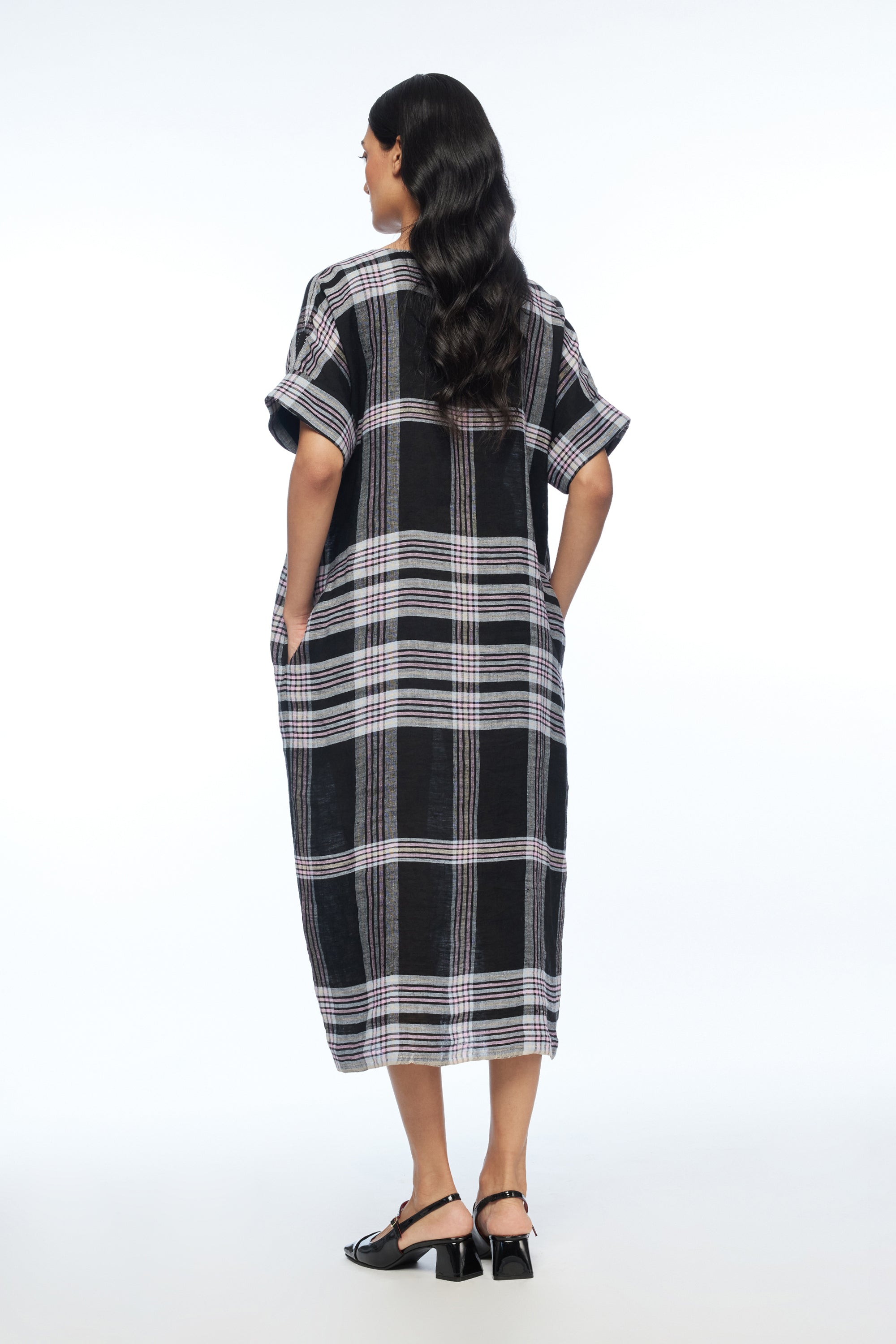 Dumalis Boat Neck Dress