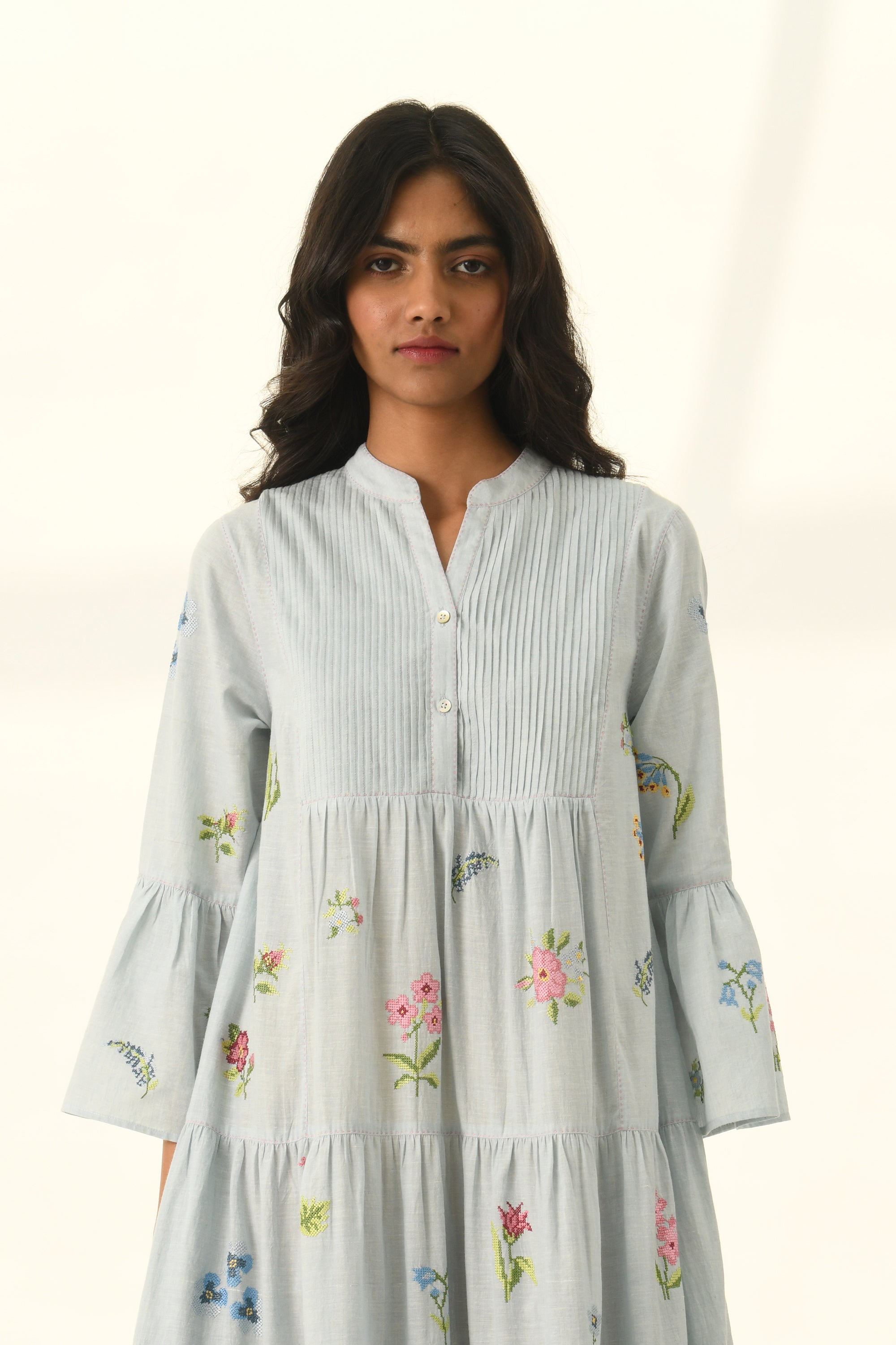 Corymbifera Embroidered Dress