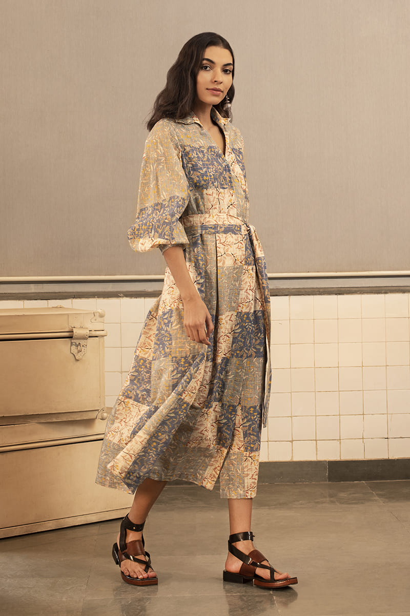 SIMONE COLLARED TUNIC