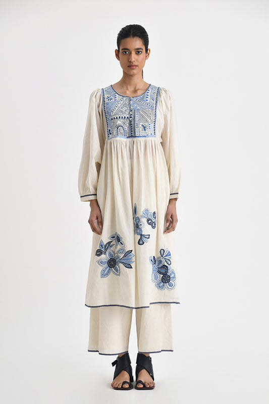 ADRIA EMBROIDERED DRESS
