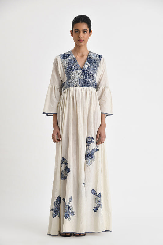 OPATIJA FLORAL EMBROIDERD DRESS