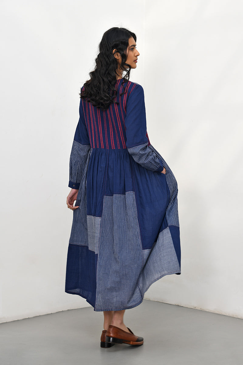 Bario Patchwork Dress
