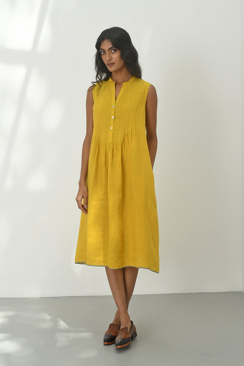 Perugia Pintuck Dress