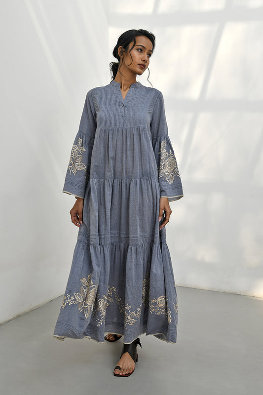 PAPIGO EMBROIDERED DRESS