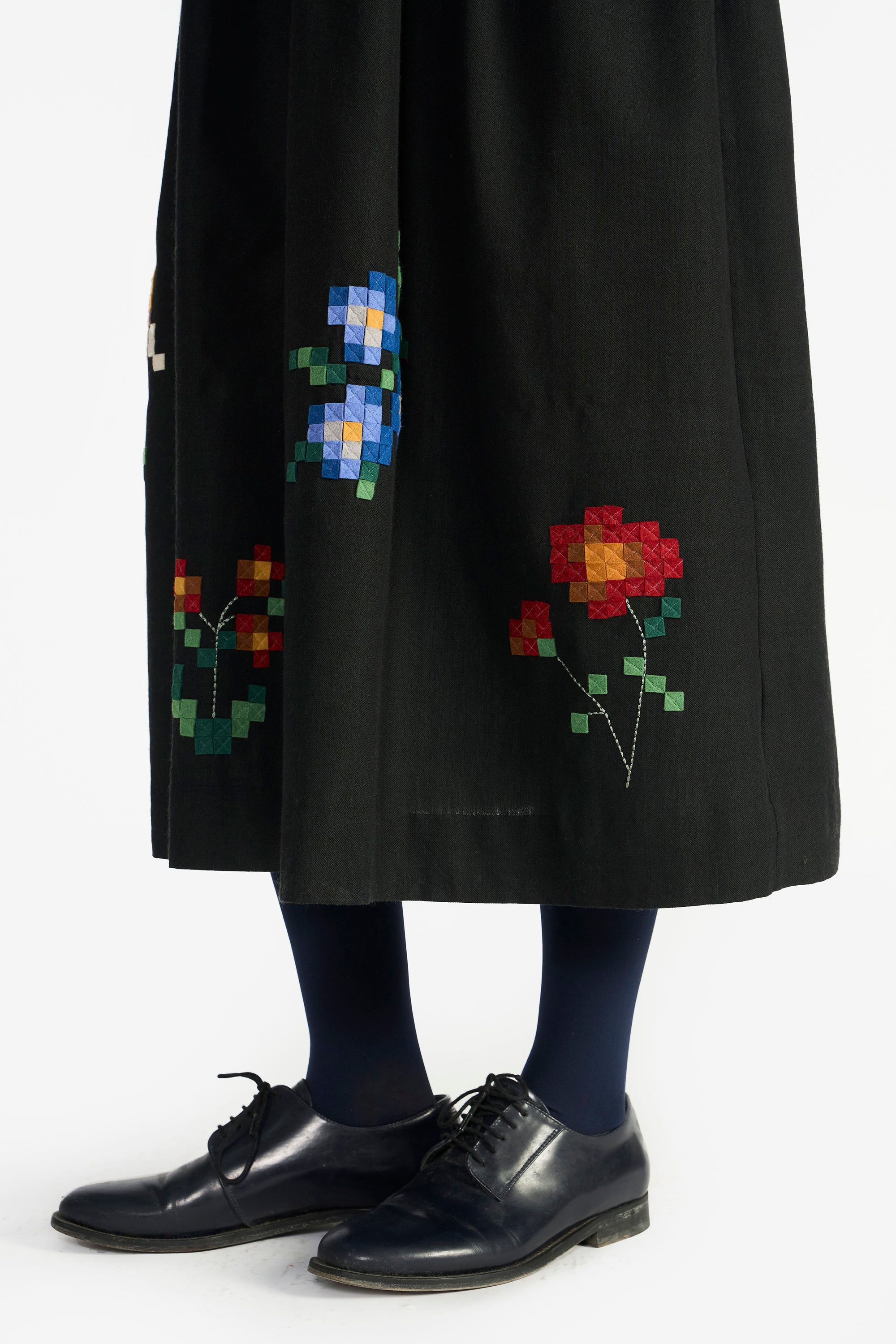 Rococo Appliqué Dress