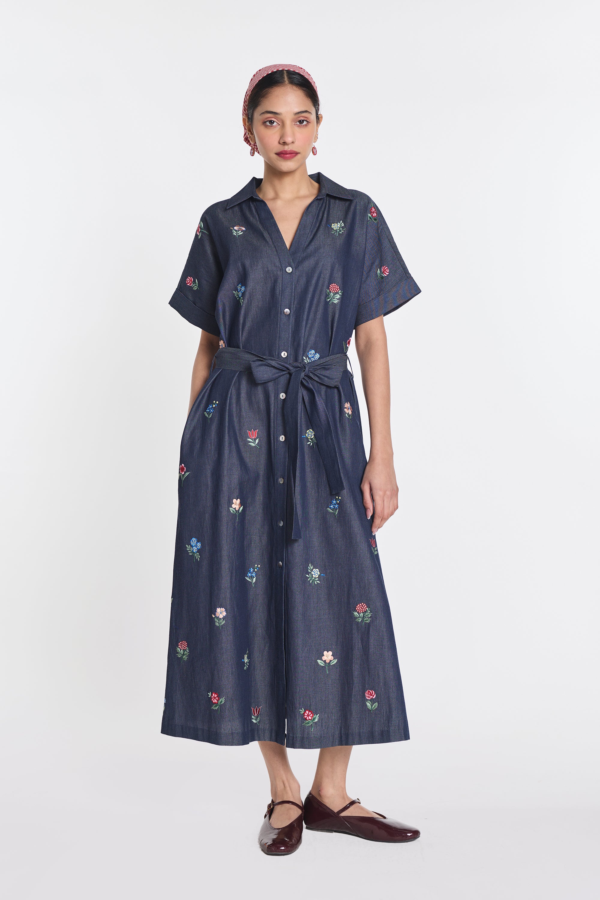 Hemlock embroidered dress