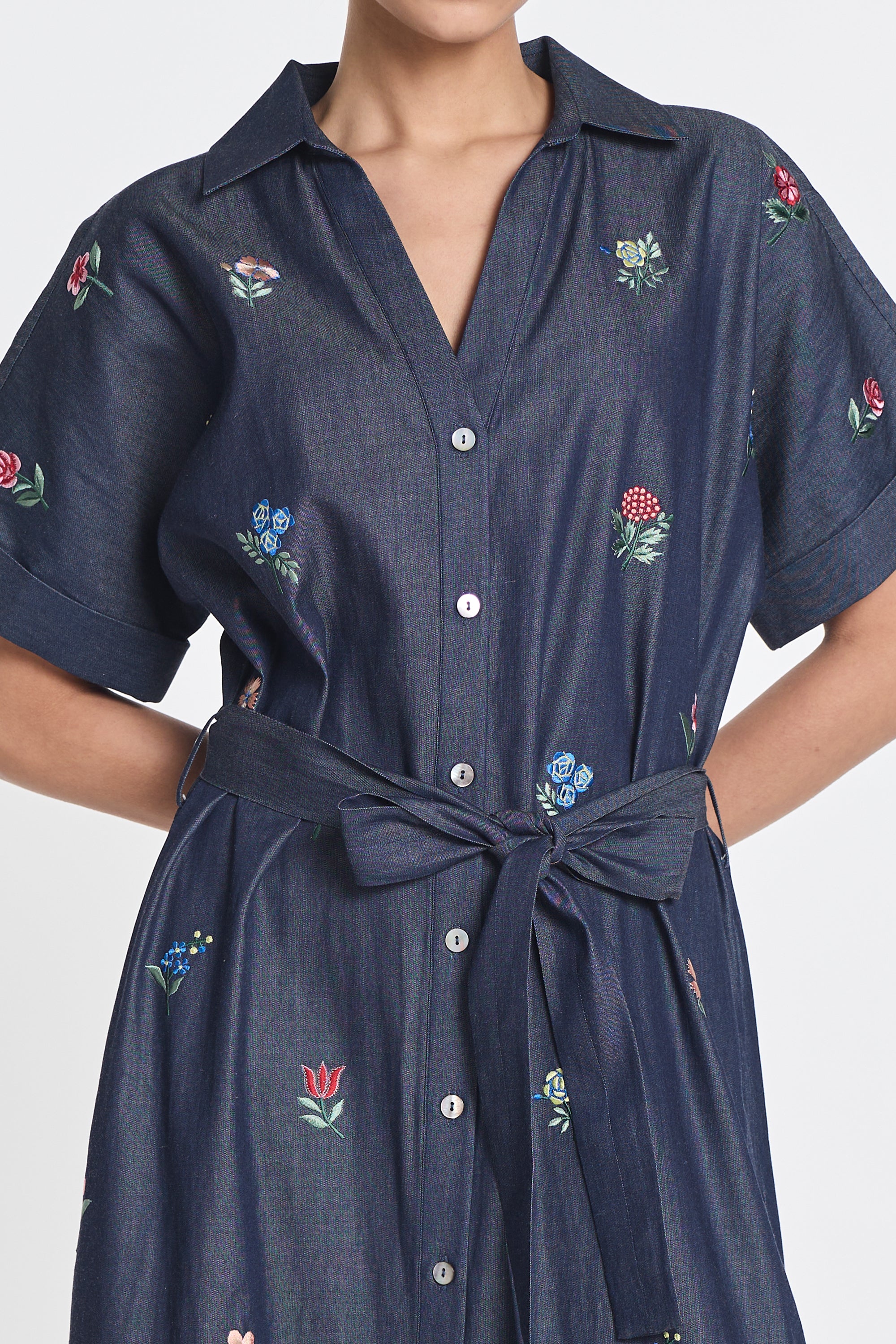 Hemlock embroidered dress