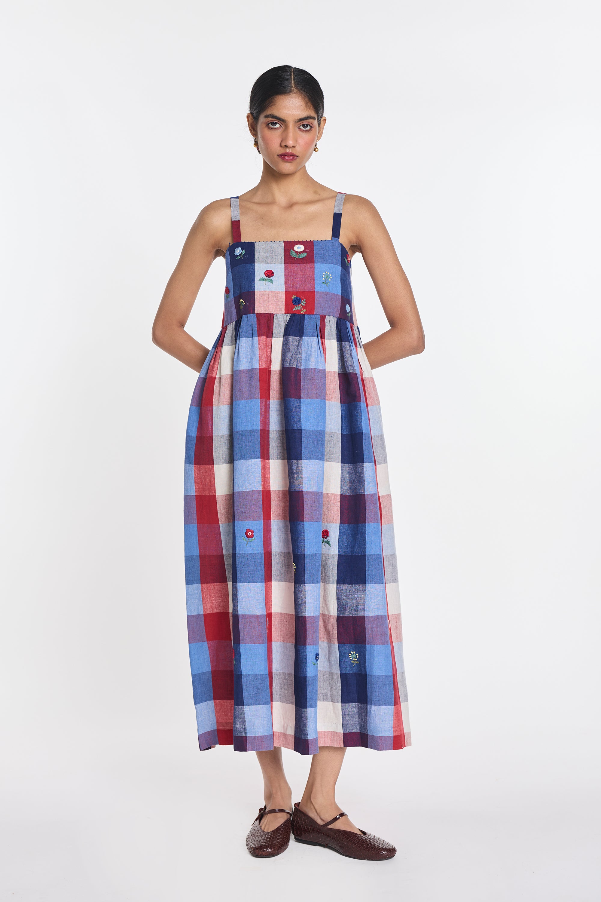 Asphodel Multicheck Dress