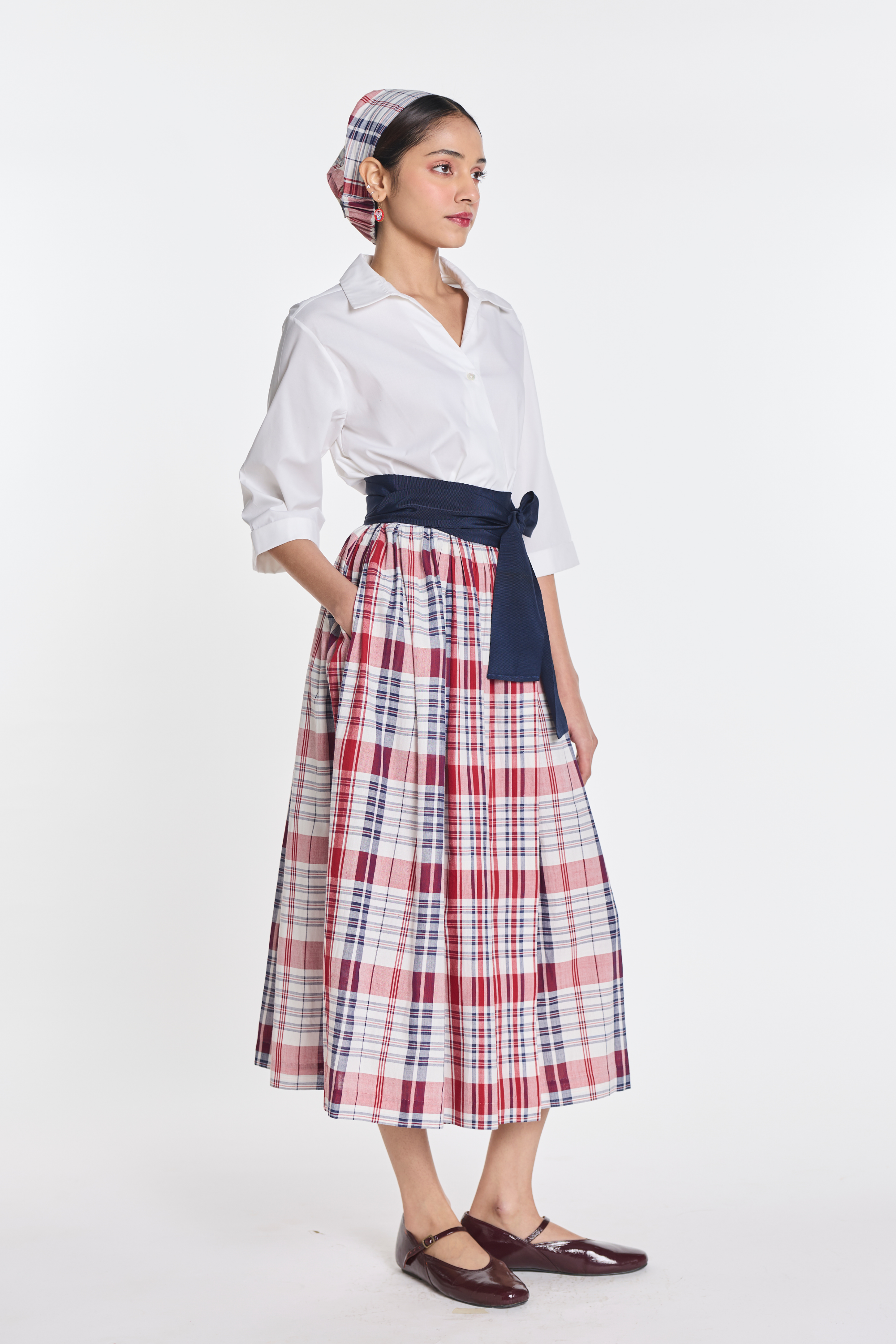 Oxlip Wrap dress