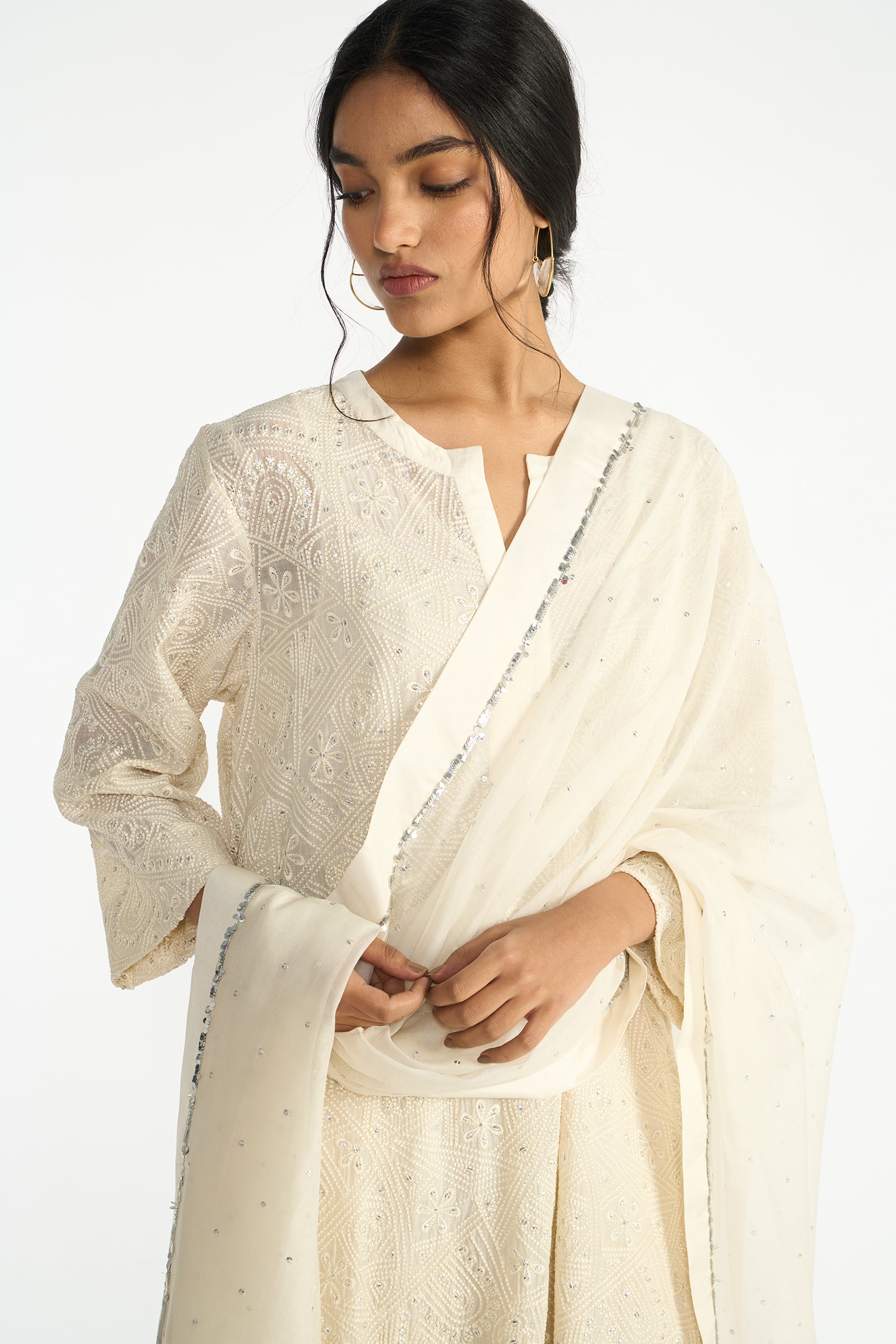 karlovac embroidered kurta set