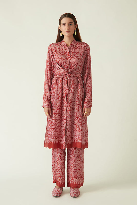 UBUD PRINTED TUNIC DRESS