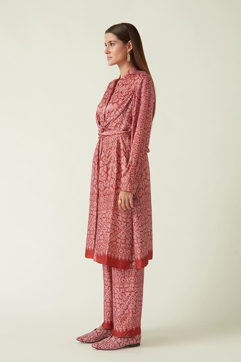 UBUD PRINTED TUNIC DRESS