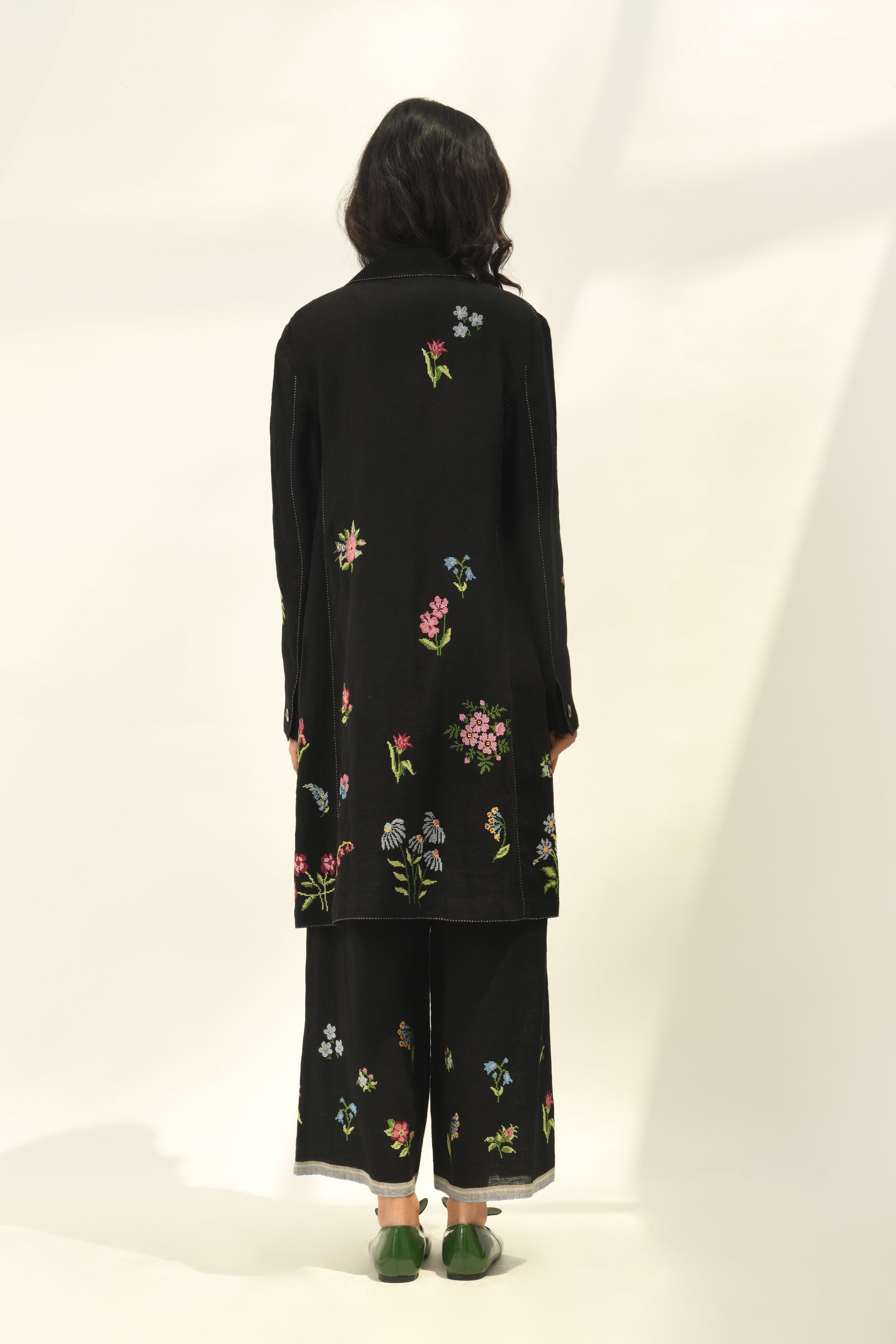 Delbard Embroidered Pants