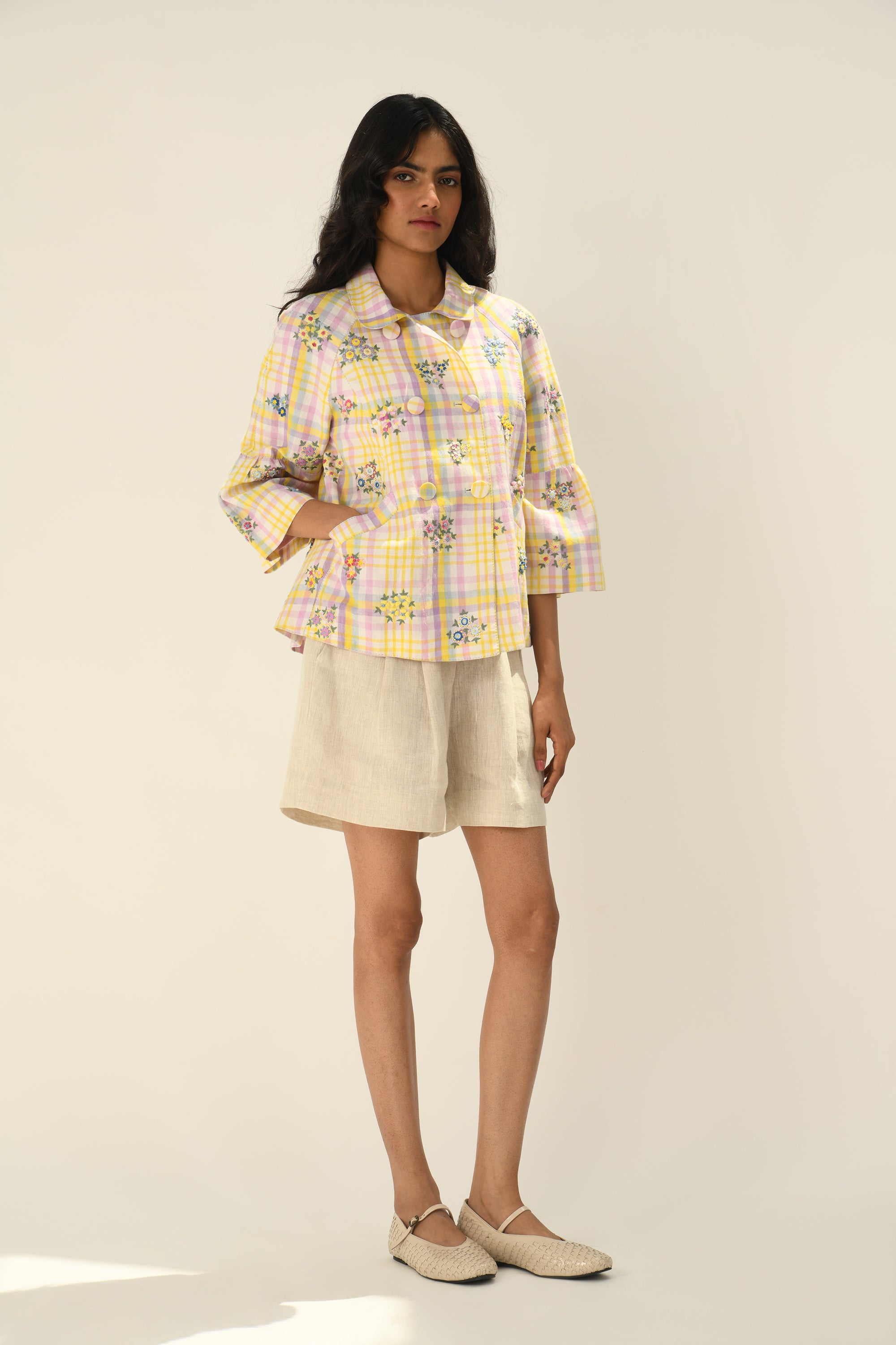 Moschata Raglan Sleeve Jacket